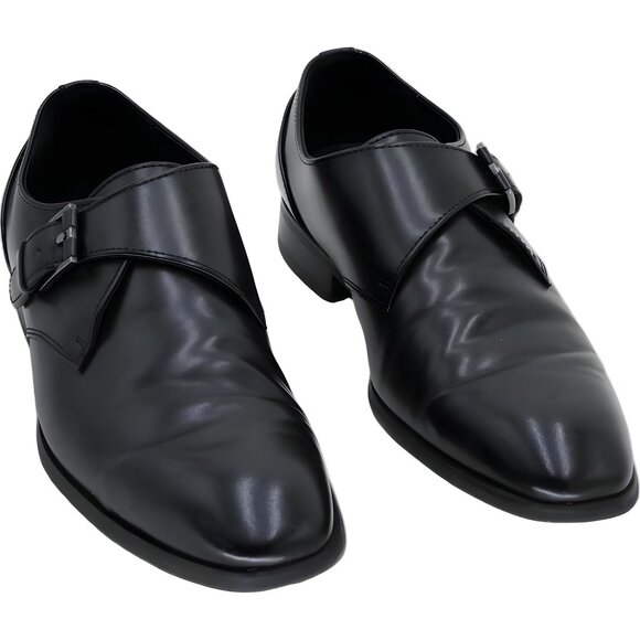 Alfani Single Monk Strap Dress Shoes Black Men\'s US 12 main image 5